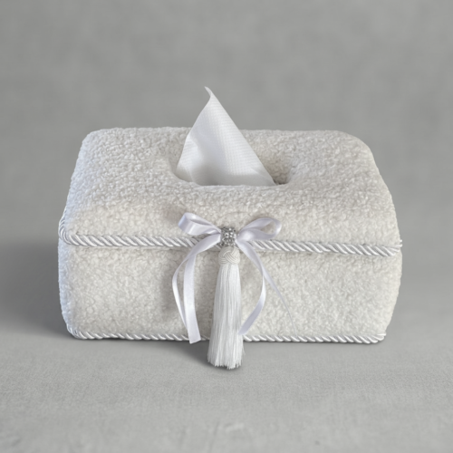 Teddy Ecru servetėlių dėžutė