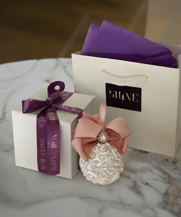 Pink Eglutės žaisliukas dėžutėje