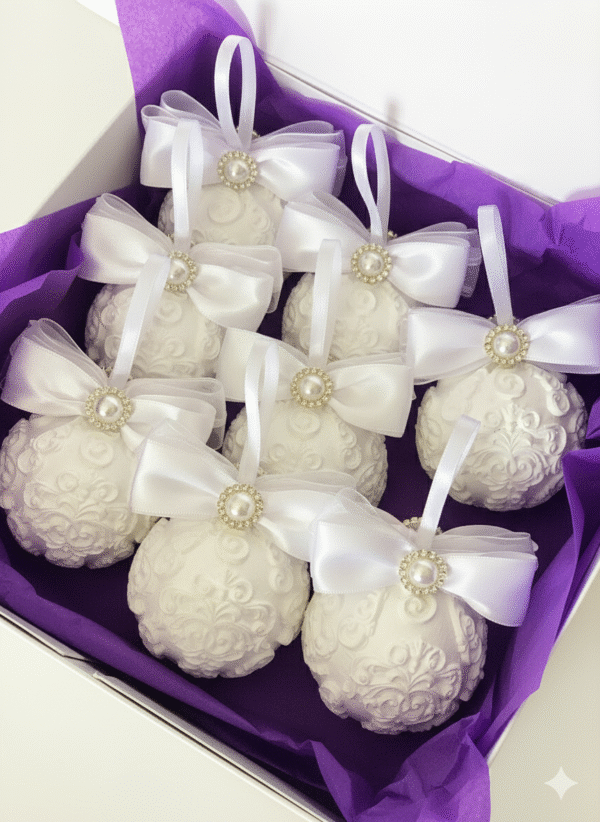 Eglutės žaisliukai rinkinys iš 8