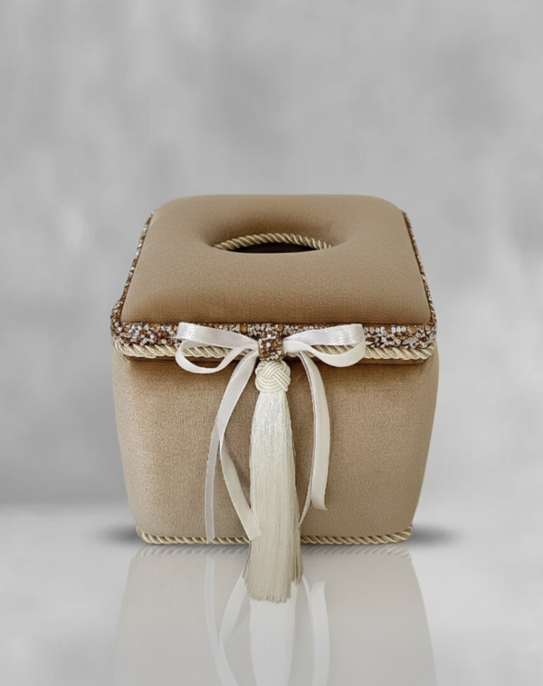 smėlinė servetėlių dėžutė