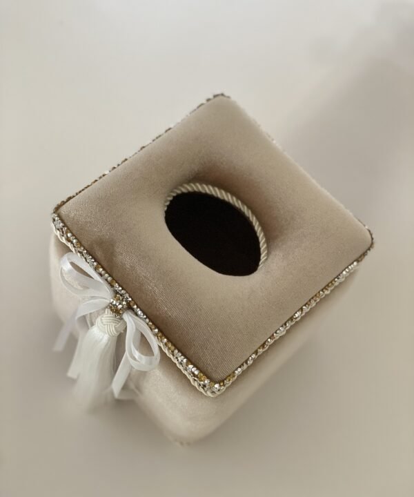 smėlinė servetėlių dėžutė