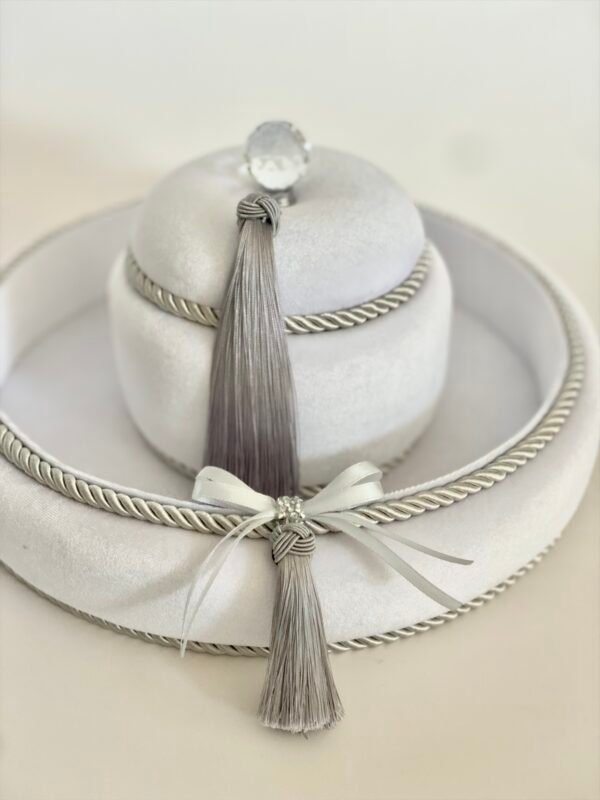 2 dalių baltas komplektas