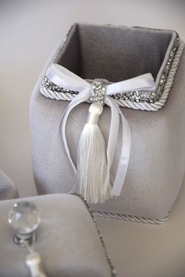 Pilkas 3 dalių rinkinys